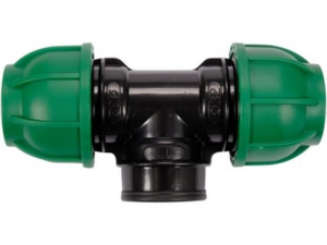 CONECTOR DE TUBERÍA POLIPROPILENO GW 32MM x 1'' x 32MM