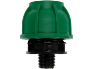 CONECTOR DE TUBERÍA POLIPROPILENO GZ 32MM x 1/2'