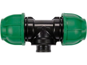 CONECTOR DE TUBERÍA POLIPROPILENO GW 32MM x 1/2' x 32MM