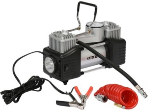 COMPRESOR DE AIRE PARA COCHE CON LUZ LED 250W