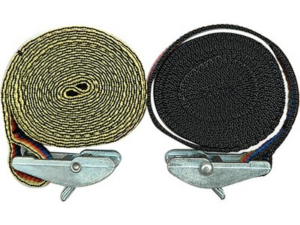 CINTA AMARRE CON CARRACA/TRINQUETE/RATCHER/CINCHA 25 mm/2,5 m, 2 unidades