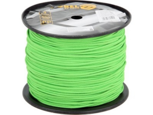 Cuerda trenzada con 16 hilos de fibras de polipropileno 4 mm y 400 m