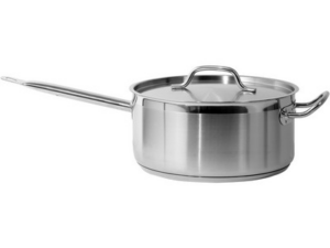 CAZUELA CON TAPA INOX 28CM 8L