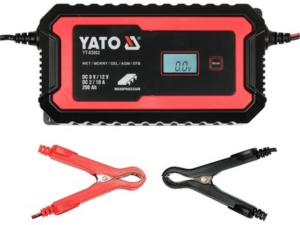 CARGADOR ELECTRÓNICO DE BATERÍAS 6V/2A, 12V/10
