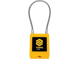 CANDADOS DE SEGURIDAD DE ALAMBRE DE ACERO INOXIDABLE CON AISLAMIENTO DE NYLON