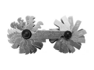 CALIBRE DE PASO DE TORNILLO MÉTRICO Y WHITWORTH