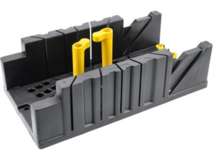 CAJA DE INGLETES DE PLÁSTICO DE 4,5' /EXCÉNTRICA/