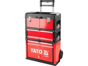 CAJA DE HERRAMIENTAS CON CARRITO COMPUESTA POR 3 PARTES