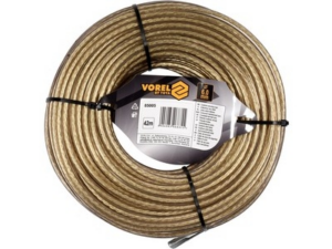 CABLE DE ACERO CON SUJECIÓN ADUANERA PARA CANDADOS 6MM 42M