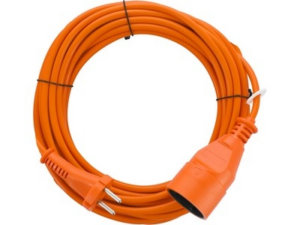 CABLE ALARGADOR JARDIN 10M /NARANJA/