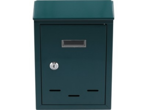 BUZÓN DE CORREO 285x200x60MM VERDE