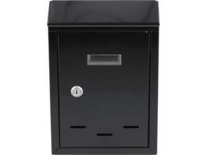 BUZÓN DE CORREO 285x200x60MM NEGRO