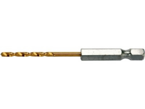 BROCA PARA METAL CON VÁSTAGO HEXAGONAL 2,5MM TITAN