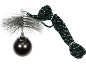 CEPILLO PARA CHIMENEA CON BOLA DE HIERRO 10M W200 K18