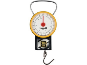 BÁSCULA COLGANTE DE RESORTE CON ESFERA DE 32 KG