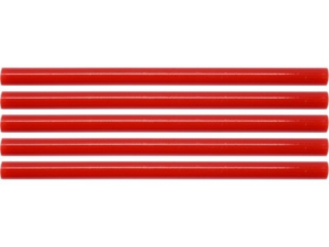 BARRAS DE PEGAMENTO 11,2X200MM 5UDS ROJAS