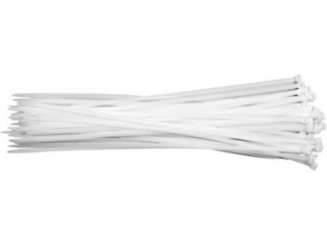 BRIDAS PARA CABLES 300x7,6MM 50 UDS /BLANCAS/