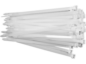 BRIDAS PARA CABLES 200x7,6MM 50 UDS /BLANCAS/