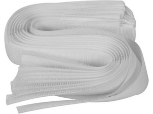 BRIDAS DE VELCRO PARA CABLE CON GANCHO 300 MM 10 UDS
