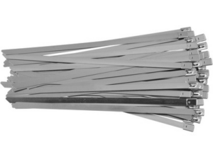 BRIDA DE ACERO INOXIDABLE 8,0X250MM 50 UDS