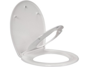 ASIENTO DE INODORO 2 EN 1 PP-O CIERRE SUAVE