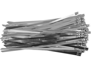 BRIDA DE ACERO INOXIDABLE 4,6X200MM 100PC