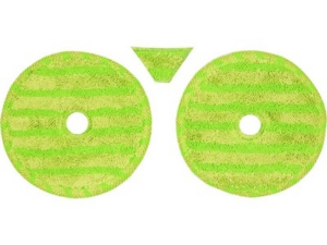 ALMOHADILLA DE MICROFIBRA PARA FREGONAS ELÉCTRICAS - 3 UDS