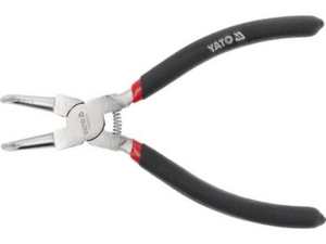 ALICATES PARA ANILLOS DE SEGURIDAD CURVADOS INTERNOS 150 MM