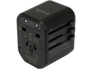 ADAPTADOR DE VIAJE UNIVERSAL USB, USB-C 20W