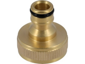 ADAPTADOR DE GRIFO DE LATÓN DE 1' JARDIN