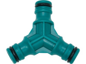 ACOPLAMIENTO/CONECTOR 3 VÍAS TIPO 'Y' 1/2' /ABS/GRANEL/JARDIN