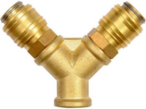 ACOPLADOR RÁPIDO DE 2 VÍAS 3/8'(M) X 1/4'(H)