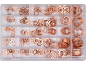 300 piezas de anillos de sellado de cobre (suaves)