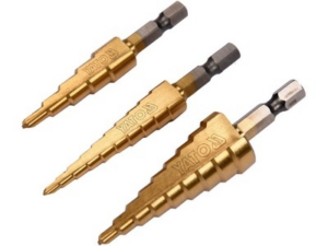 3 brocas escalonadas