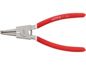 ALICATES PARA ANILLOS DE SEGURIDAD, CURVADOS EXTERIORES 225 MM