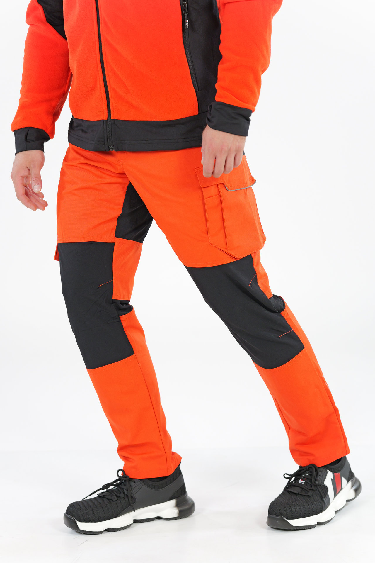 PANTALÓN DE TRABAJO ESTIRADO. SERWAL ORANGE S. L. - Imagen 2