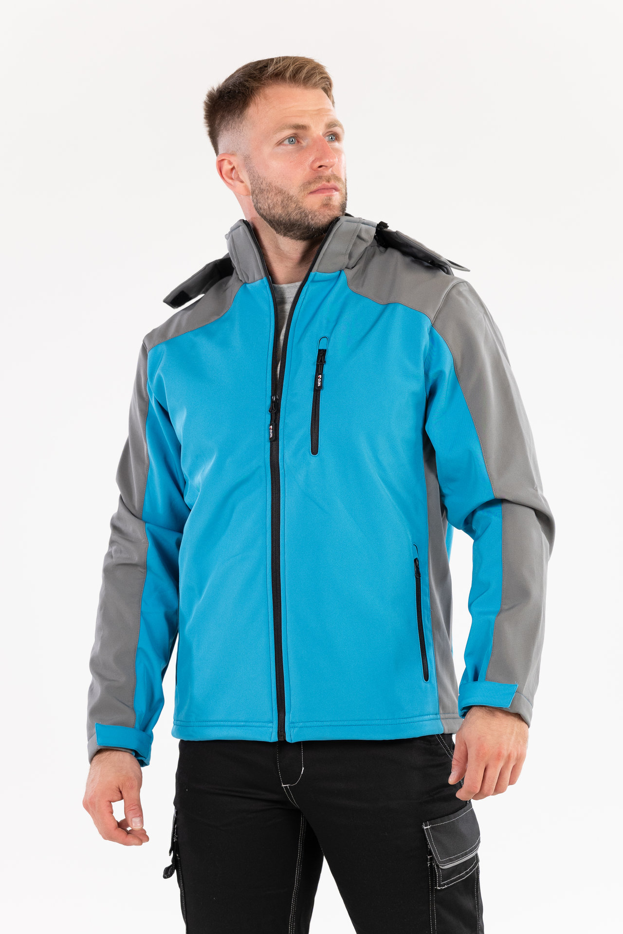 CHAQUETA SOFTSHELL CON CAPUCHA STRATUS M. S - Imagen 3