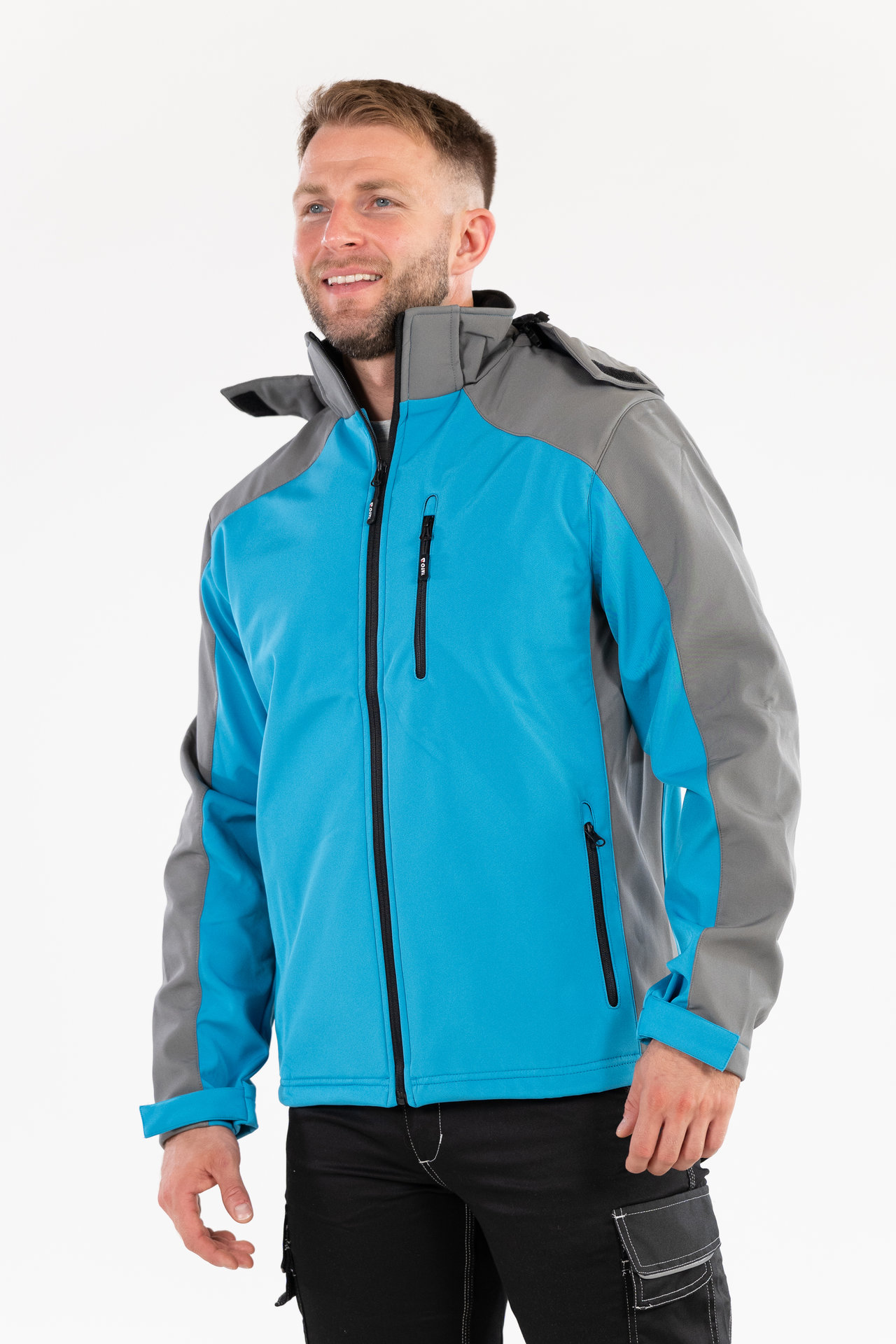 CHAQUETA SOFTSHELL CON CAPUCHA STRATUS M. S - Imagen 4