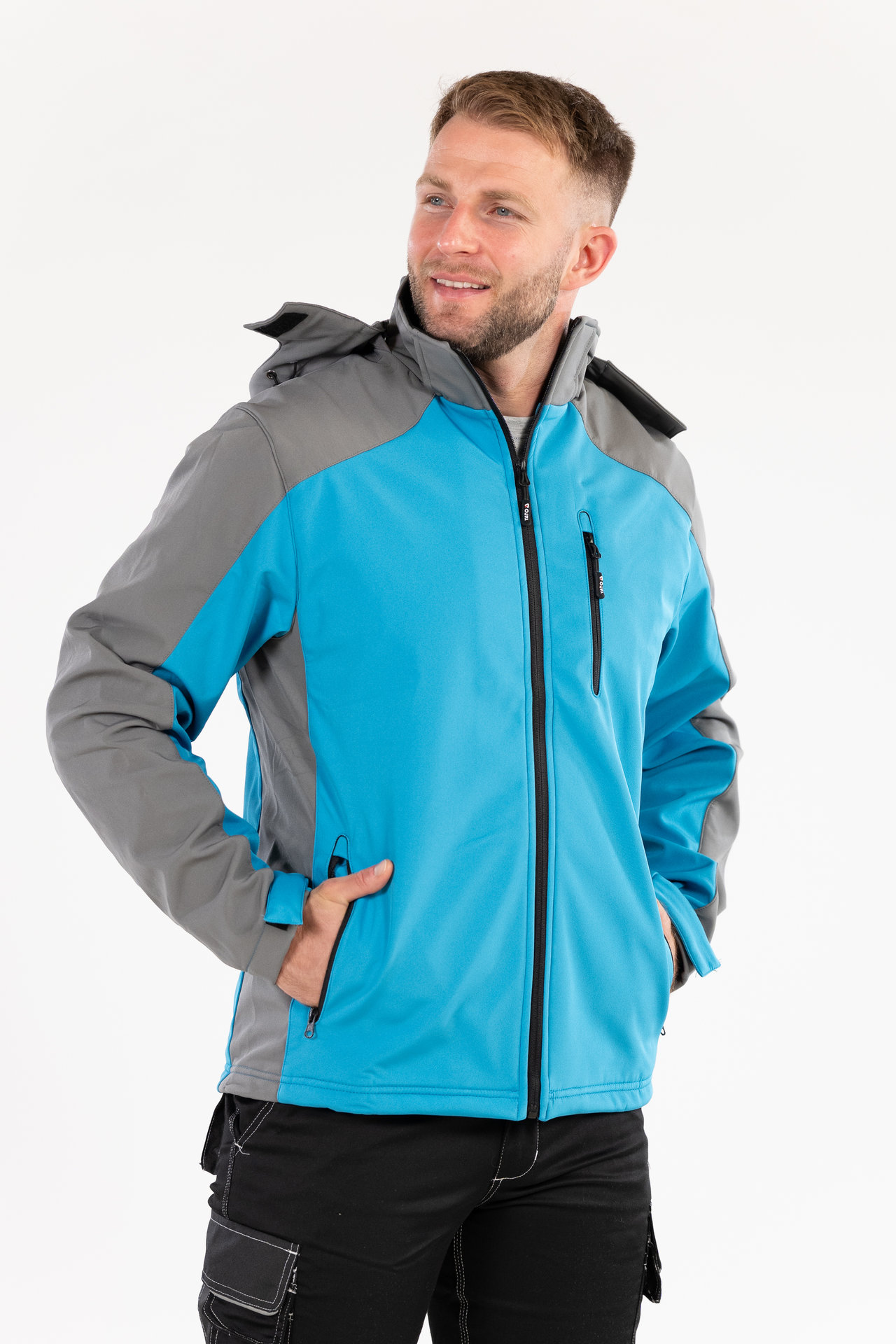 CHAQUETA SOFTSHELL CON CAPUCHA STRATUS M. S - Imagen 11