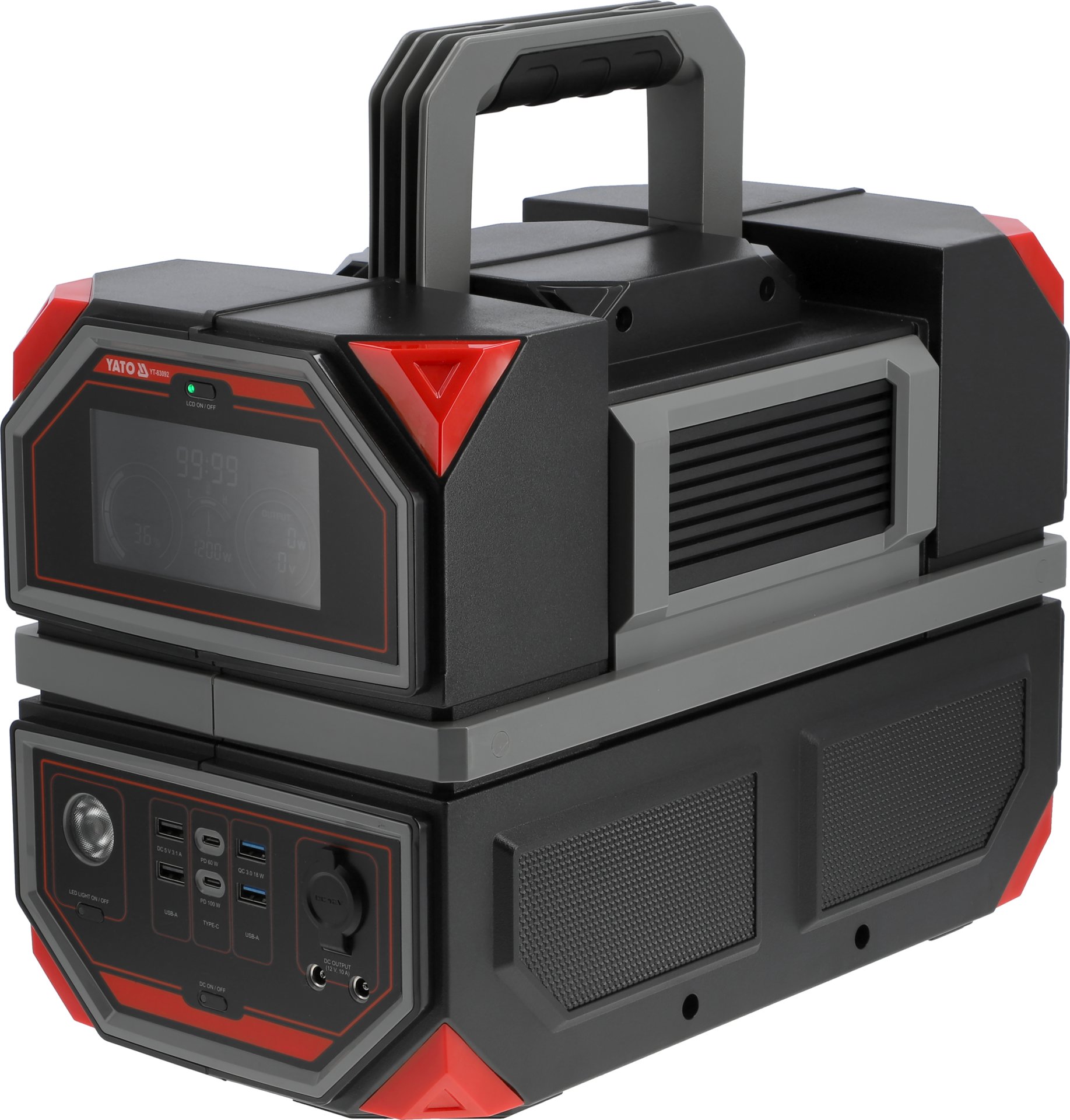 ACUMULADOR PORTÁTIL 1200W CON UPS, 917WH, 230V, USB-C PD